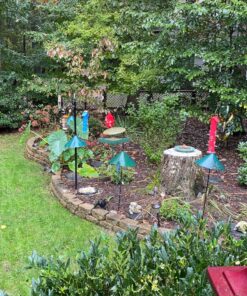 Perky-Pet 391 Metal Tube Wild Bird Feeder, Blue Sturdy 30 91p6m5T9kL