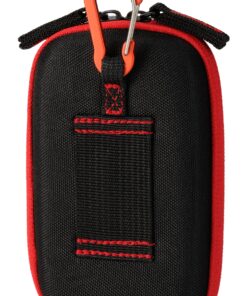 Alternative view of OM SYSTEM OLYMPUS CSCH-107 Carabine Hook Camera Case (Black with Red Trim) for TG-Series Cameras