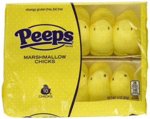 Peeps, Yellow Marshmallow Chicks, 3 oz