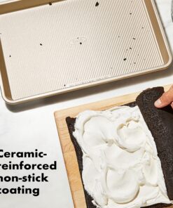 OXO Good Grips Non-Stick Pro Jelly Roll 10 x 15 Inch 10" x 15" Jelly Roll Pan 16 91pEj9Fy9nS