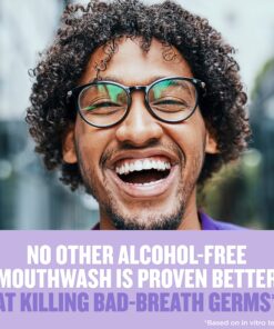 Listerine Total Care Zero Alcohol Anticavity Mouthwash, Bad Breath Treatment, Alcohol Free Mouthwash for Adults; Fresh Mint Flavor, 1 L (Pack of 2) 33.8 Fl Oz (Pack of 2) Fresh Mint (Zero Alcohol) 21 91pIK DMzhL