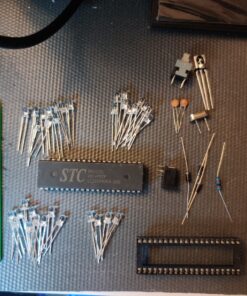 IS DIY Electronics Projects Soldering Practice, Heart Love LED Lights Kit, Remote Control RC Circuit Assemble DIY Soldering Kit No Case 48 91pLRAOT8oL