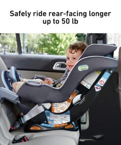 Graco Extend2Fit Convertible Car Seat, Ride Rear Facing Longer with Extend2Fit, Gotham 26 91pMPoR1CKL 1