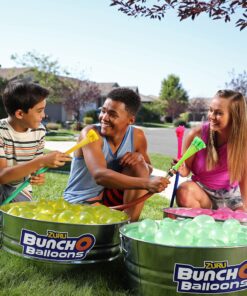 Bunch O Balloons – Instant Water Balloons – Green (3 bunches – 100 Total Water Balloons) 19 91pNBXN9UkL