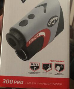 Callaway Callaway 300 Pro Laser Rangefinder, Slope Measurement Silver/Red Standard 38 91pNFbHsLJL
