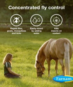 Farnam Repel-X pe Concentrated Fly Spray for Horses, Just Add Water 16 Ounces 13 91pSAh9wFZL