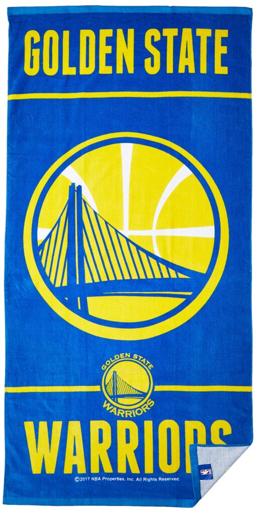 NBA Fiber Beach Towel Golden State Warriors