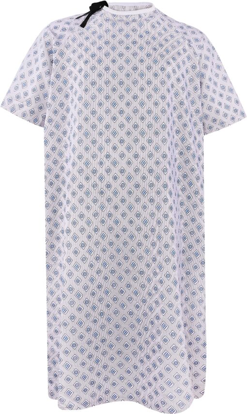 Utopia Care 1 Pack Patient Gowns, Unisex Hospital Gown, Back Tie, 45" Long & 61" Wide, Comfortably Fits Sizes up to 2XL