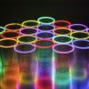 NEON GLOWING PARTY CUPS 16 oz Multi Color Light Up Cups Blacklight Party Glow Sticks Glow Party Glow In The Dark Party Decorations Favors Drink Supplies. 38 91pY3N4qfgL