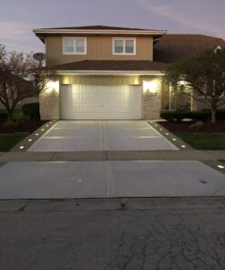 Alternative view of 4 inch x 8 inch Solar Brick Paver Landscape Accent Light for Walks, Patios, Driveways & Pool Decks