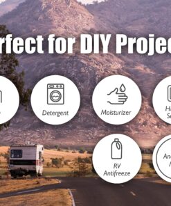 Propylene Glycol - Half Gallon - USP Certified Food Grade - Highest Purity, Humectant, Fog Machine, Humidor & Antifreeze Solution, DIY 7 91paiw9w3AL 1