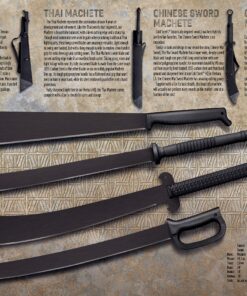 Alternative view of Cold Steel All Purpose Tactical Machete with Sheath, Great for Clearing Brush, Survival, Camping and Outdoor Activities, Thai Machete, One Size