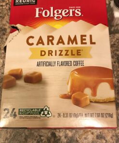 Folgers Buttery Caramel Flavored Coffee, 72 Keurig K-Cups Pods 19 91pp4huRgfL
