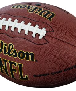 WILSON NFL Super Grip Composite Football Official Brown 19 91pq68EoDsL