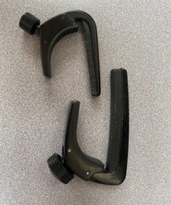 D'Addario Accessories Guitar Capo for Acoustic and Electric Guitar - NS Capo Lite - Adjustable Tension - Guitar Accessories - Works for 6 String Guitars - Lite - Black 18 91prwp4tLyL