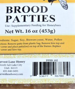 Harvest Lane Honey PPBB-102 LB 15% Pollen Pattie 4 91pwHy28y L