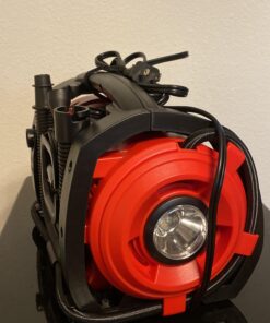 AVID POWER Tire Inflator Portable Air Compressor, 12V DC / 120V AC Car Tire Pump, Air Mattress Pump with Inflation and Deflation Modes, Dual Powerful Motors, Digital Pressure Gauge 1-red 34 91q1ZLYslUL