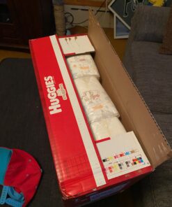 Huggies Size 1 Diapers, Little Snugglers Newborn Diapers, Size 1 (8-14 lbs), 198 Count 61 91q82l9nqQL