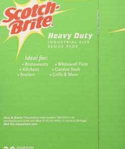 Alternative view of Scotch Brite Heavy Duty Industrial Size Scouring Pads (20 Pack) 20 Count (Pack of 1)