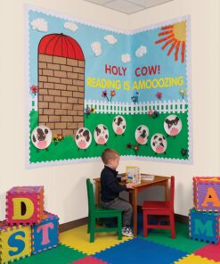 Fadeless Bulletin Board Paper, Fade-Resistant Paper for Classroom Decor, 48” x 12’, Pewter, 1 Roll 11 91qE4RSUCJL