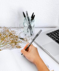 BIC Round Stic Xtra Life Ballpoint Pen, Medium Point (1.0mm), Black, 12-Count 1 17 91qF3SxUNCL