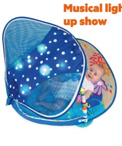 Bright Starts Disney Baby Finding Nemo Mr. Ray Ocean Lights & Music Gym, Ages Newborn + 24 91qFOs3EzOL