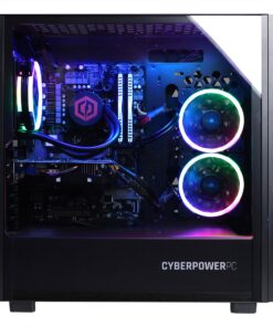 CyberpowerPC Gamer Supreme Liquid Cool Gaming PC, Intel Core i9-9900K 3.6GHz, NVIDIA GeForce RTX 2080 Ti 11GB, 16GB DDR4, 500GB PCI-E NVMe SSD, 2TB HDD, WiFi Ready & Win10 Home (SLC10360CPG, Black) 11 91qIOL8SRLL