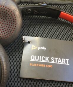 Plantronics - Blackwire C5220 - Wired, Dual-Ear (Stereo) Headset with Boom Mic - USB-A, 3.5 mm to connect to your PC, Mac, Tablet and/or Cell Phone Basic Packaging 27 91qKWf1JmFL