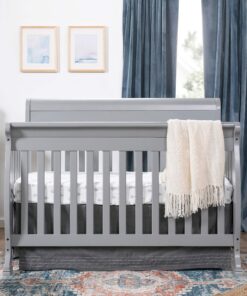 DaVinci Kalani 4-in-1 Convertible Crib in Grey, Greenguard Gold Certified 30 91qOhkML4L