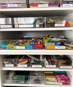 STORi SimpleSort 6-Piece Stackable Clear Drawer Organizer Set | 12" x 3" x 2" Rectangle Trays | Narrow Makeup Vanity Storage Bins and Office Desk Drawer Dividers | Made in USA 12x3x2" (Set of 6) 39 91qUaqezNnL