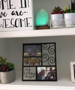 Evolution Salt Natural, 3.5" x 3.5" x 5" 853 USB Himalayan Salt Lamp Multi Color Changing 1-2 lbs 28 91qYhYUGCL