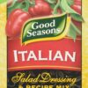Good Seasons Italian Salad Dressing & Recipe Mix 0.7oz, 10 Pouches, Total Net 7oz 0.7 Ounce (Pack of 10) 18 91qac mo8gL