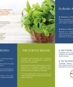 EcoRaider Mosquito Spray, Triple-Action, Repellent Plus Kills Mosquito Adult & Larva, Natural & Non-Toxic, Water-based Non-Sticky 8 Oz 9 91qdSSdzfYL