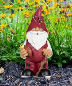 FOCO NFL Resin 11.5" Team Logo Outdoor Garden Statue Gnome Arizona Cardinals One Size Team Color 10 91qgjXP5goL
