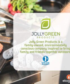 Jolly Green Products Ekogrips Premium Heat-Resistant BBQ Gloves for Cooking and Meat Handling, Kitchen Oven Gloves, Fireplace Accessory, Campfire Gloves, BBQ Mitt, Dishwashing Gloves (Orange, L/XL) Orange 31 91qjUF2PAL 1