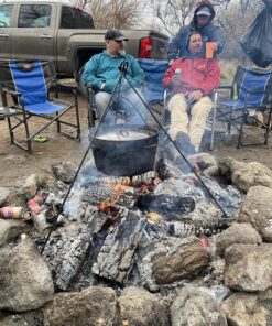 Stansport Heavy-Duty Steel Cooking Tripod (15997) 50 91qkN WiicL