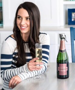 Champagne Stoppers by Kloveo - Patented Seal (No Pressure Pump Needed) Made in Italy - Professional Grade WAF Champagne Bottle Stopper - Prosecco, Cava, and Sparkling Wine Stopper - Chrome, 2-Pack 13 91qrwtuIN4L 1