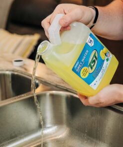 Camco TST Camper/RV Grey Water Odor Control | Removes Grease Buildup in Gray Water Tank, Sink & Shower Drains | 4oz Treats 40-Gal Holding Tank | Safe Septic Tank Treatment | Lemon Scent, 64 oz (40256) 64 Ounce Single 7 91r0ju4HGL