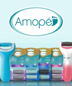 Amope Pedi Perfect Electronic Foot File, Dual-Speed Callus Remover (with Diamond Crystals) for Feet (Extra Coarse - Pink Gadget). -Perfect for In-home Pedicure for Baby Smooth Feet. Battery Operated 29 91r51Zy26gL