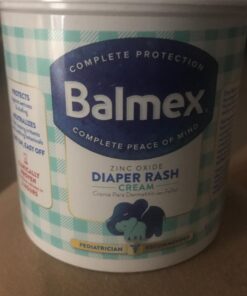 Balmex Complete Protection Daily Baby Diaper Rash Cream, Clinically Proven To Reduce Redness in Just One Use*, with Zinc Oxide + Botanicals, Pediatrician-Recommended & Dermatologist Tested, 16oz 1 Pound (Pack of 1) 42 91rCnit OL