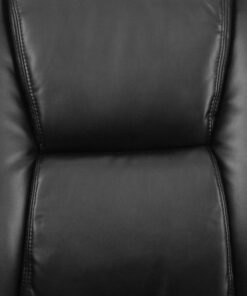 Flash Furniture HERCULES Series Big & Tall 400 lb. Rated Black LeatherSoft Ergonomic Task Office Chair with Chrome Base and Adjustable Arms 1 32 91rFleWqSYL