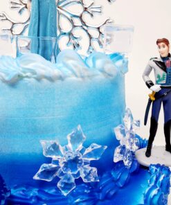 Winter Wonderland Princess Elsa Frozen Birthday Cake Topper Set 26 91rGxv7wD2L