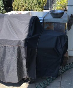 Oklahoma Joe’s Highland Offset Smoker Cover, Black 28 91rTI mELvL