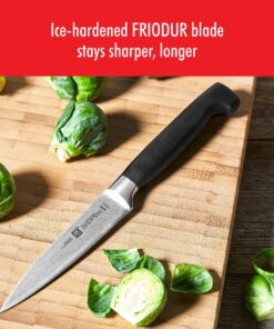 Zwilling J.A. Henckels Twin Four Star 4-Inch High-Carbon Stainless-Steel Paring Knife Black/Stainless Steel 15 91rYWon7nSL