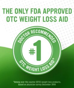 alli Weight Loss Diet Pills, Orlistat 60 mg Capsules, Non Prescription Weight Loss Aid, 120 Count Refill Pack 22 91rYz3pySZL