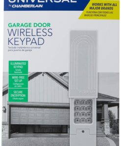 CHAMBERLAIN Clicker Keyless Entry KLIK2U-P2, Works with Chamberlain, LiftMaster, Craftsman, Genie and More, Security +2.0 Compatible Garage Door Opener Keypad, White 36 91rc1pZzZEL
