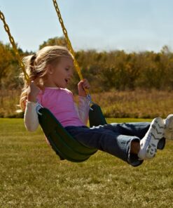 Alternative view of Swing-N-Slide Heavy-Duty Swing Seat Green