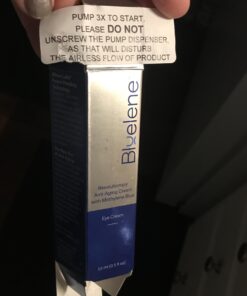 Anti Aging Eye Cream, Bluelene. Revolutionary Eye Cream Moisturizer for Wrinkles with Methylene Blue. (15 ml) 41 91rrS55wQiL