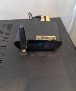 1Mii HiFi Bluetooth 5.0 Music Receiver for Home Stereo with LDAC, Bluetooth Audio Adapter with Audiophile DAC aptX HD, RCA Optical Output for AV Receiver or Stereo Amplifier - Lavaudio DS200Pro Black 47 91rvX3dB57L