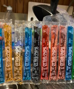 Otter Pops, Original Assorted Freezer Pops, 1oz Freeze Pops in Six Zippy Flavors, 100 Count, (85100) 1 Ounce (pack of 100) 47 91rvXUgYQbL
